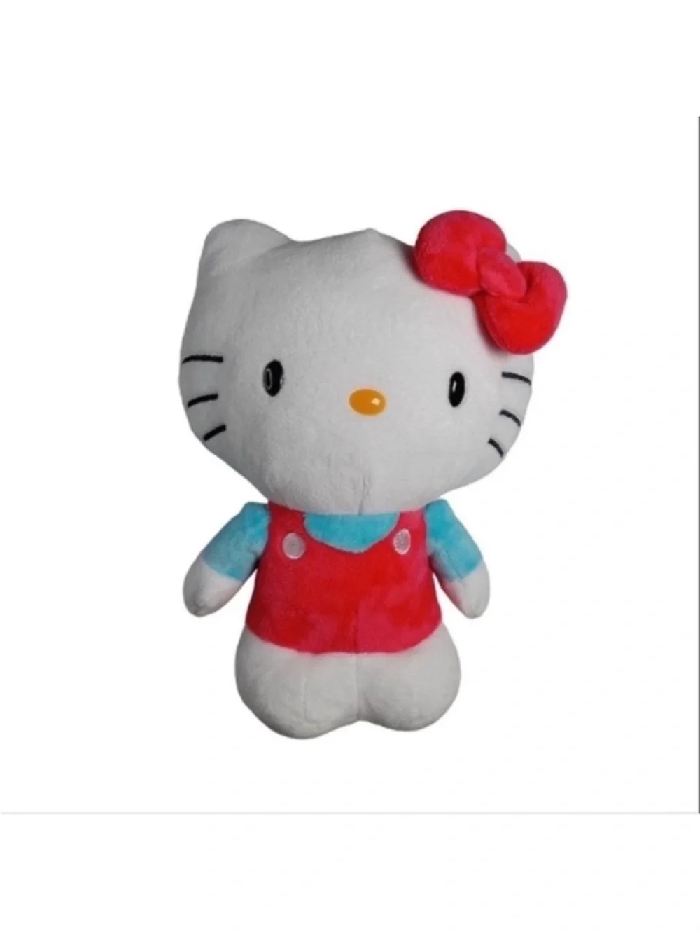 Sanrio Hello Kitty Plush by Hello Kitty - White, Red & Blue